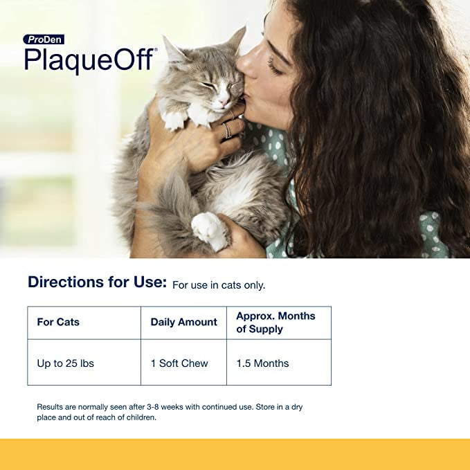 PlaqueOff Cat Soft Chews 45ct