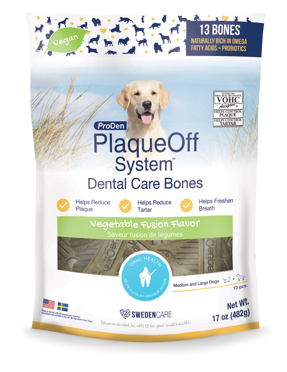 PlaqueOff Dental Bones Vegetable Fusion