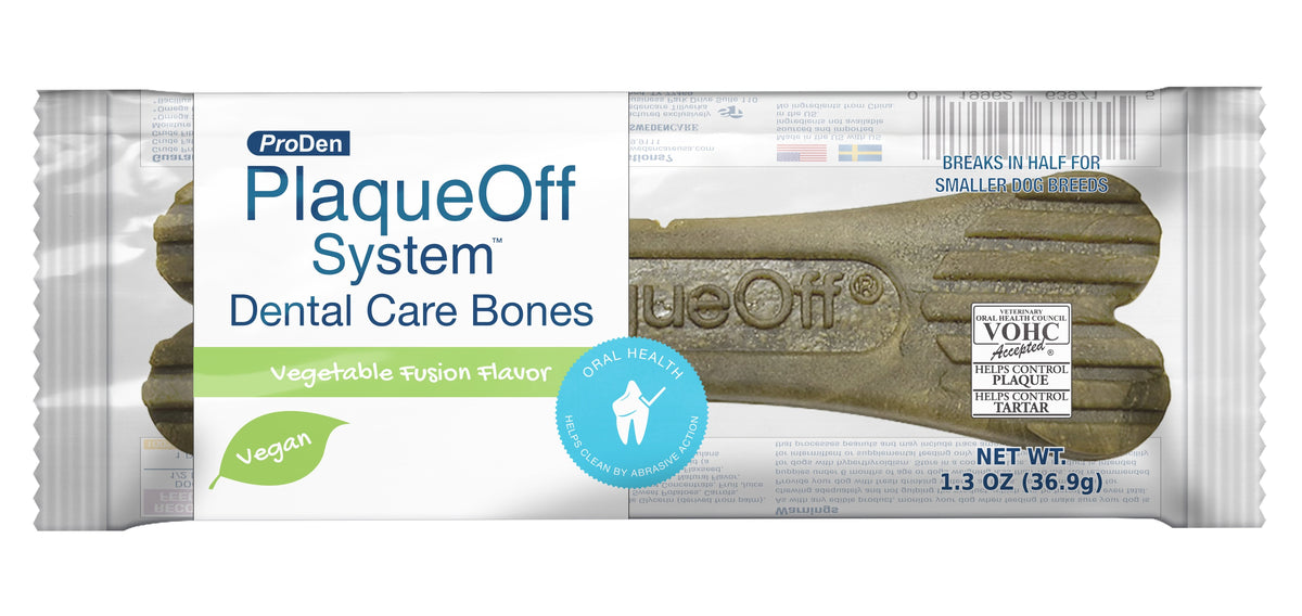 PlaqueOff Dental Bones Vegetable-Singles (Case of 26)
