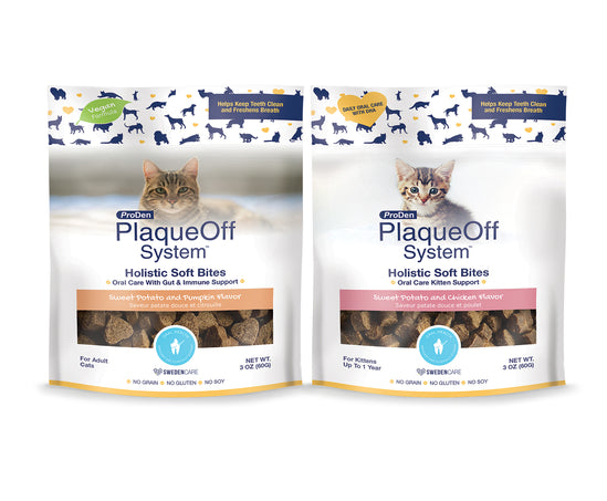 PlaqueOff Holistic Soft Bites CAT - Oral Care Kitten Formula