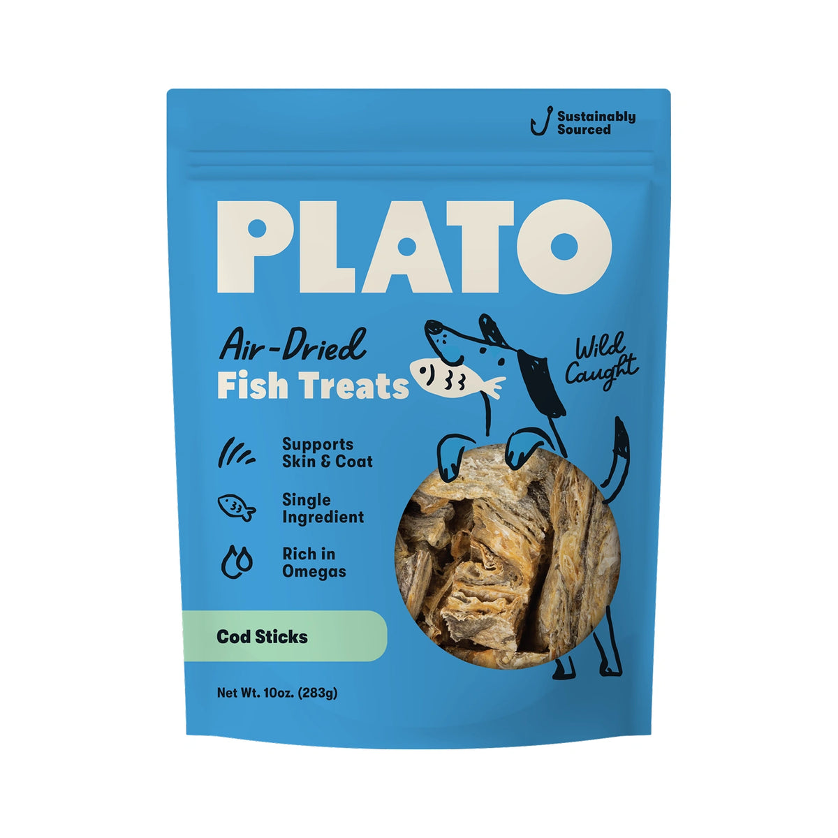 Plato Air-Dried Cod Sticks 10oz