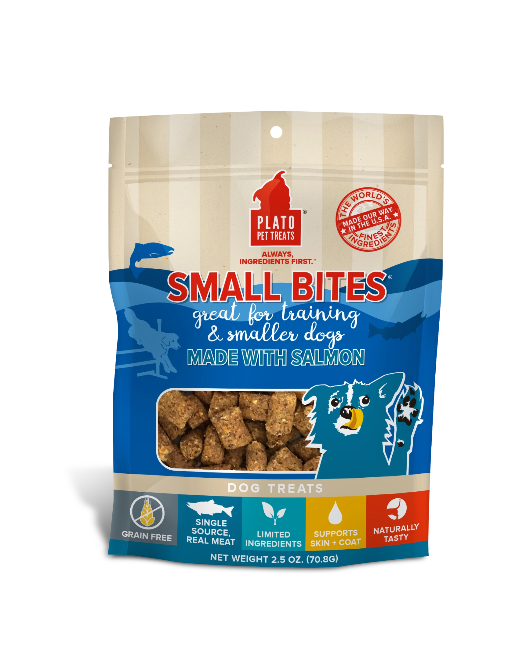 Plato Small Bites Salmon 2.5oz