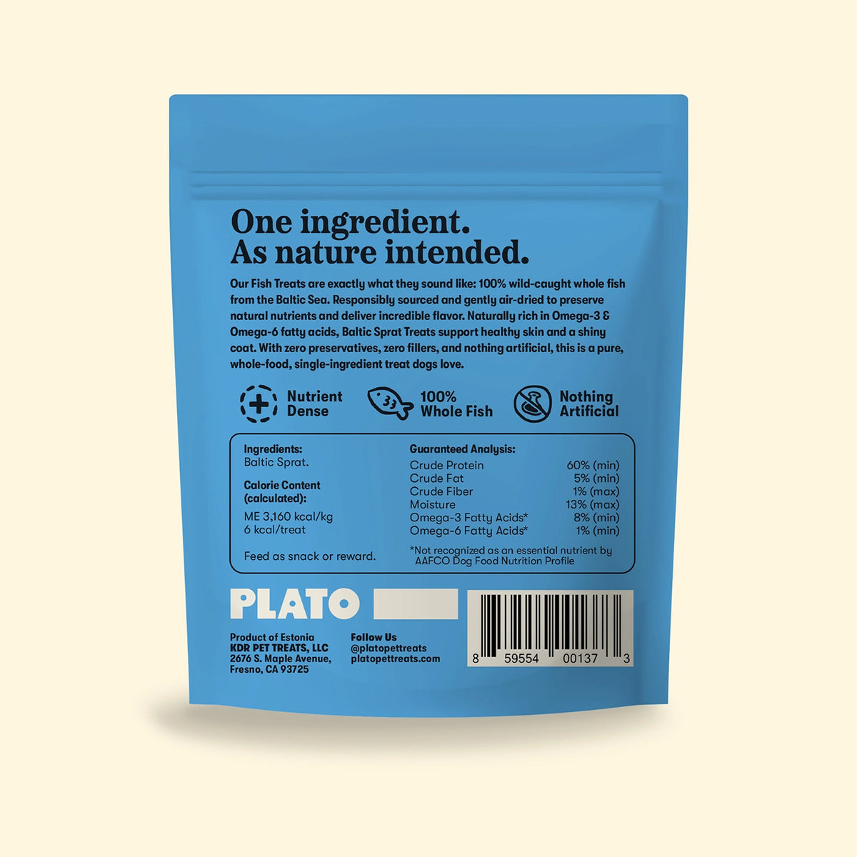 Plato Baltic Sprat 3oz
