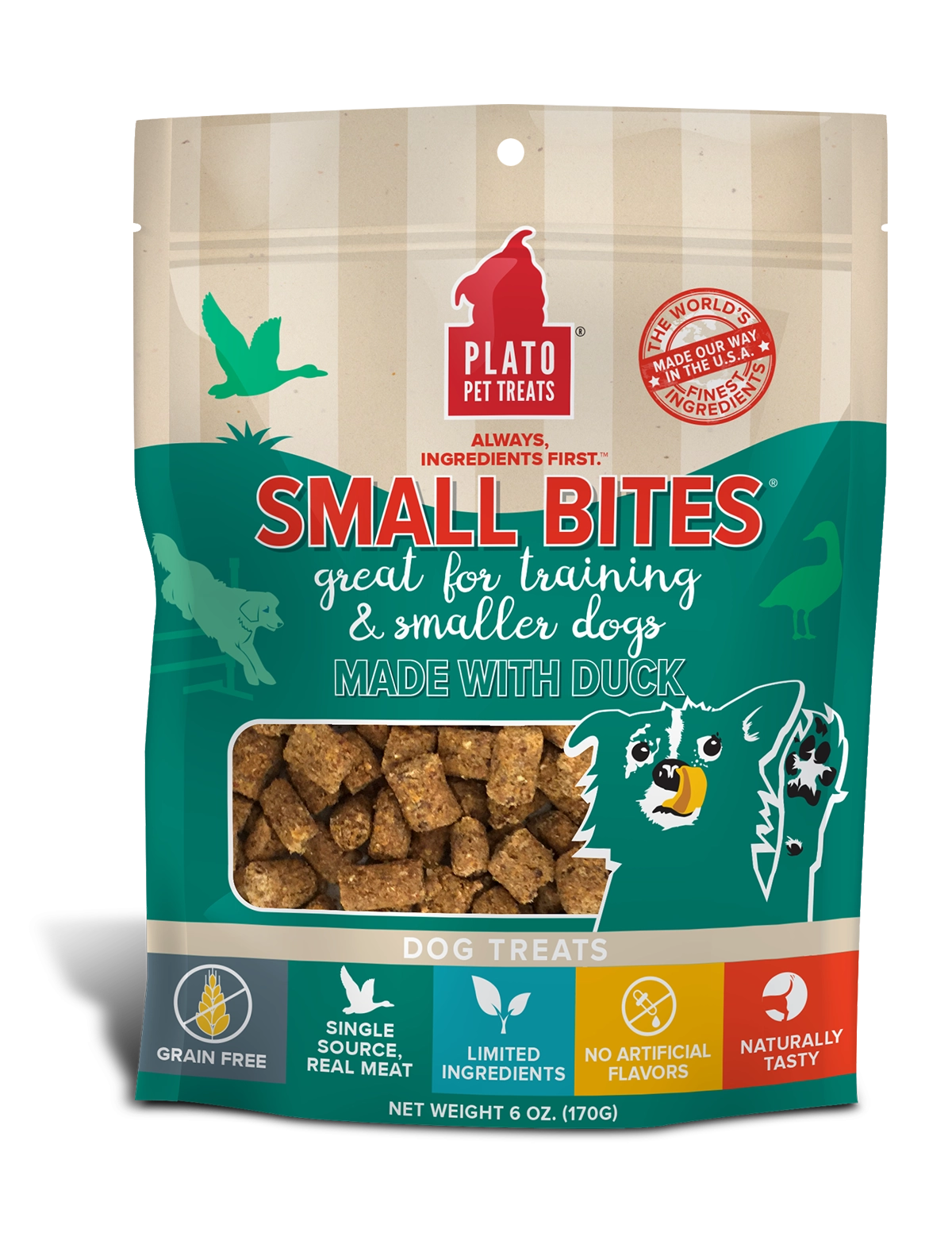 Plato Small Bites Duck 6oz