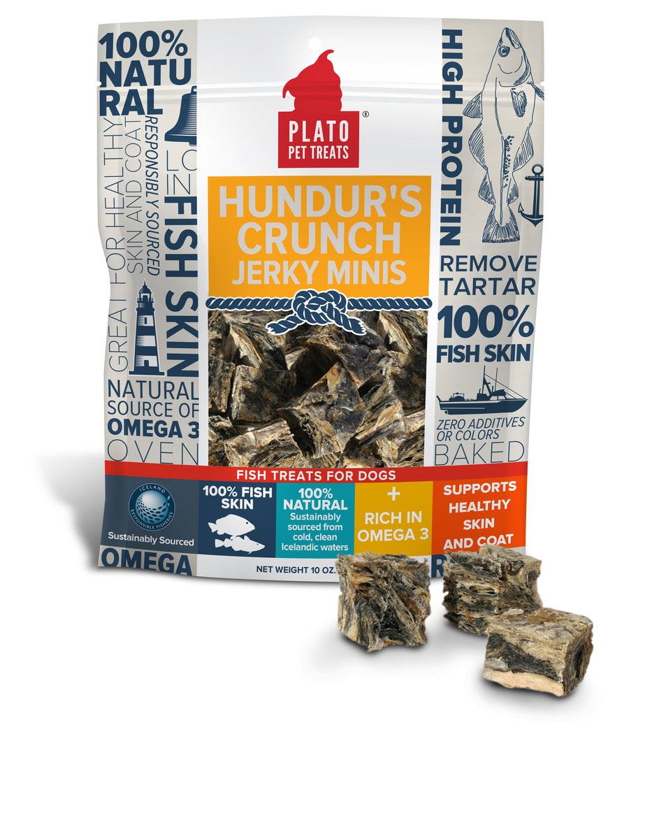 Plato Hundur's Crunch Jerky Minis 10oz