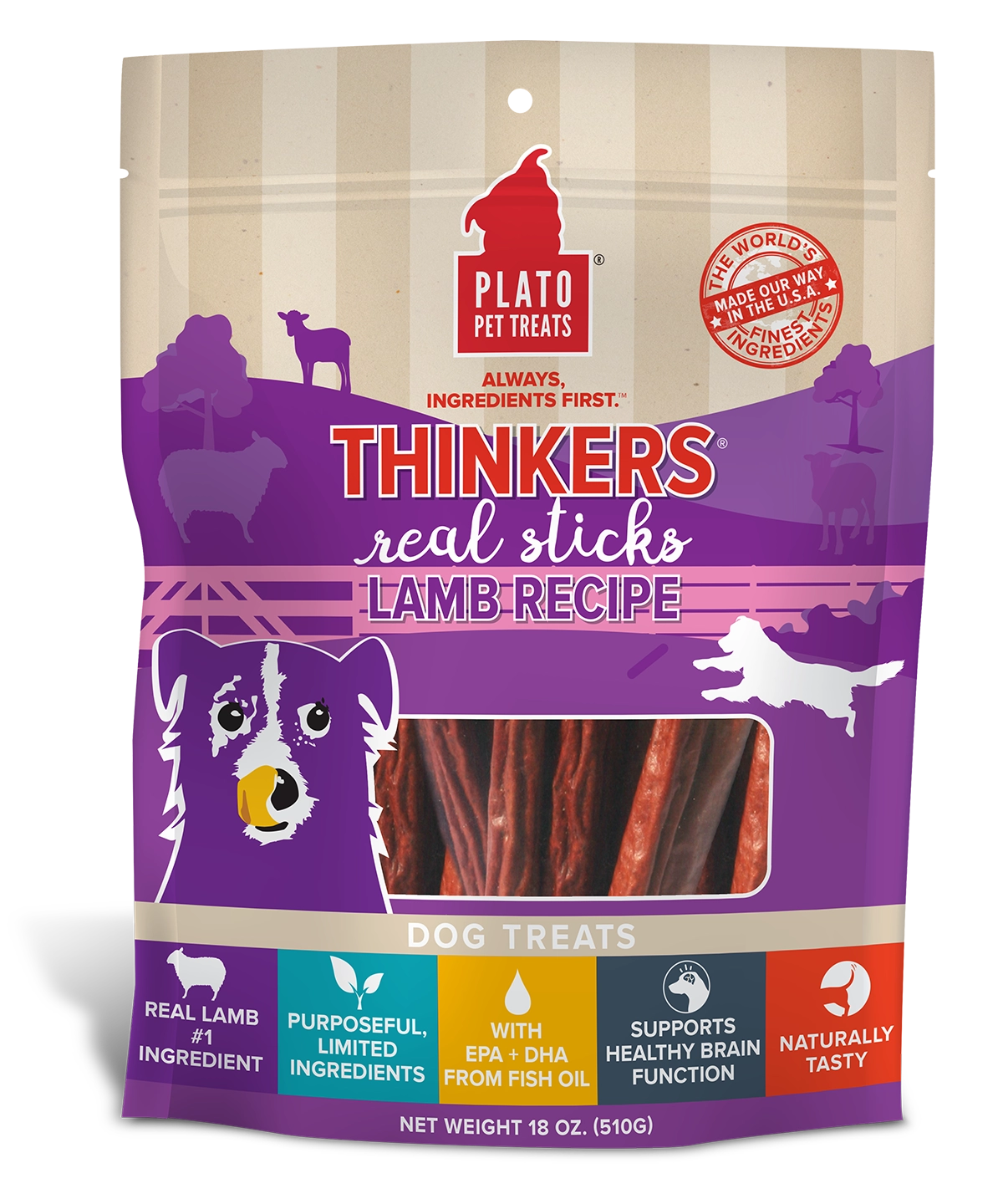 Plato Thinkers Lamb 18oz