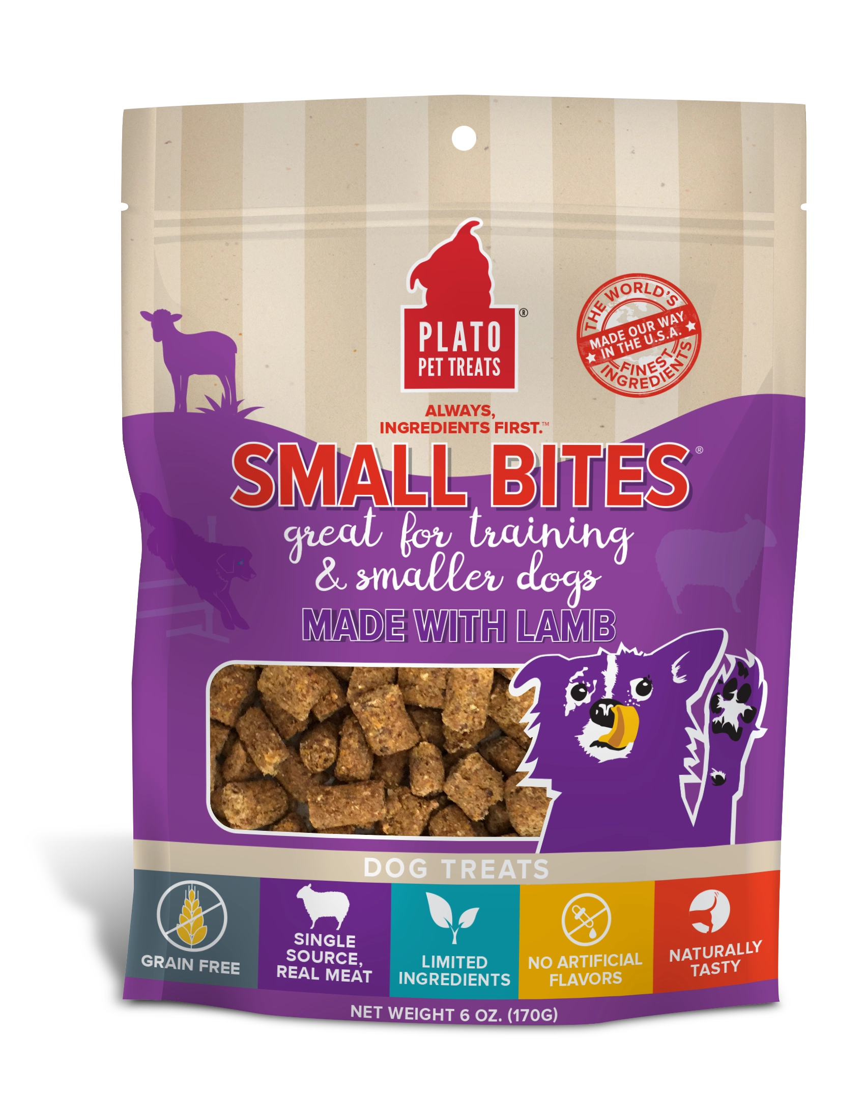 Plato Small Bites Lamb 6oz