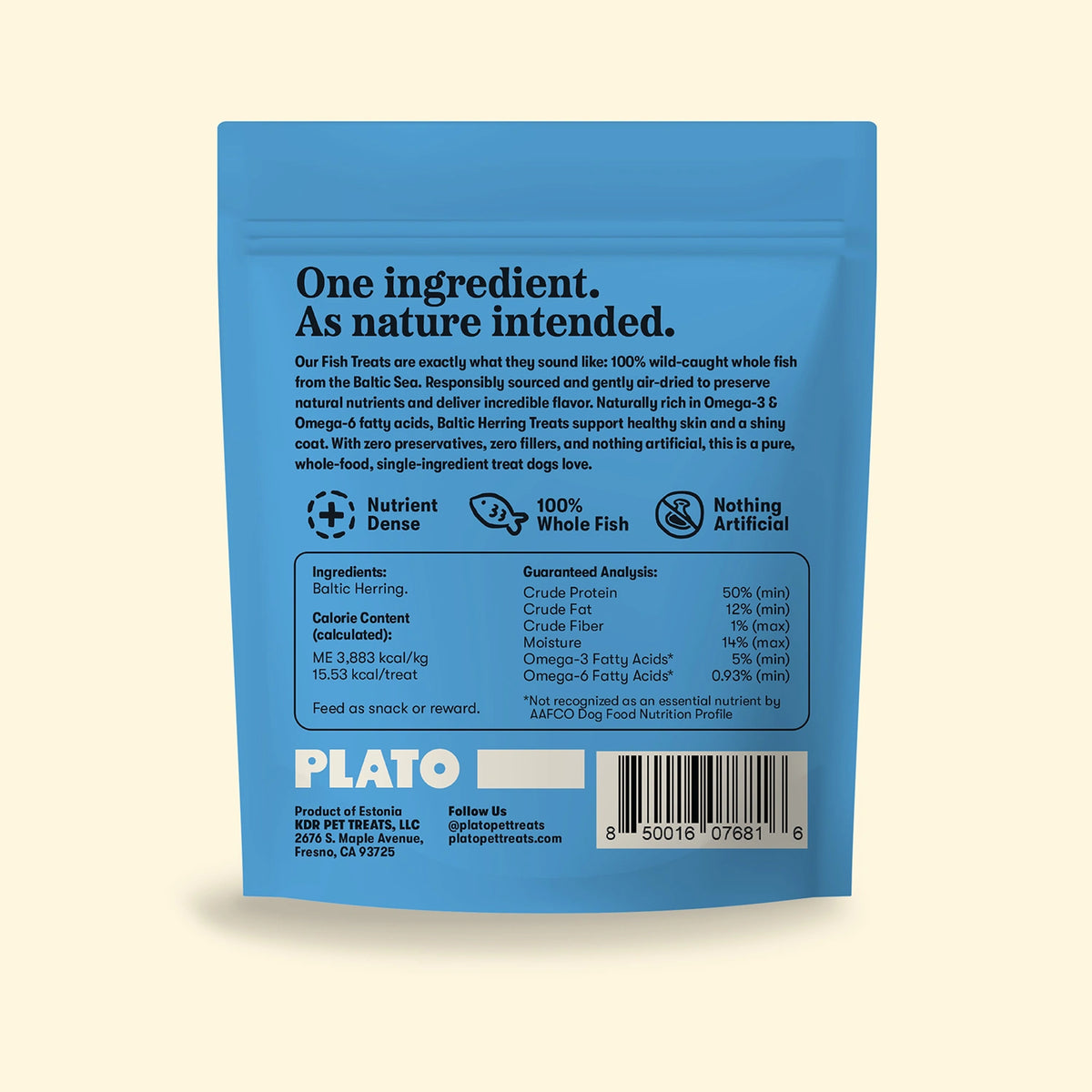 Plato Baltic Herring 3oz