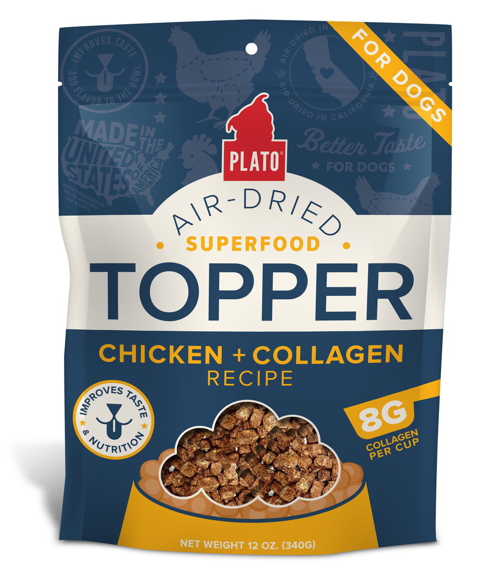 Plato Food Topper Chicken & Collagen Recipe 12oz