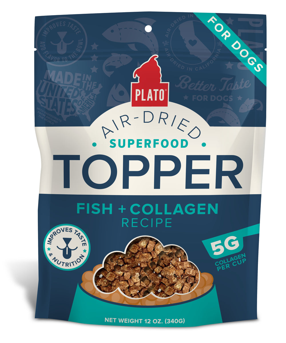 Plato Food Topper Fish & Collagen Recipe 12oz