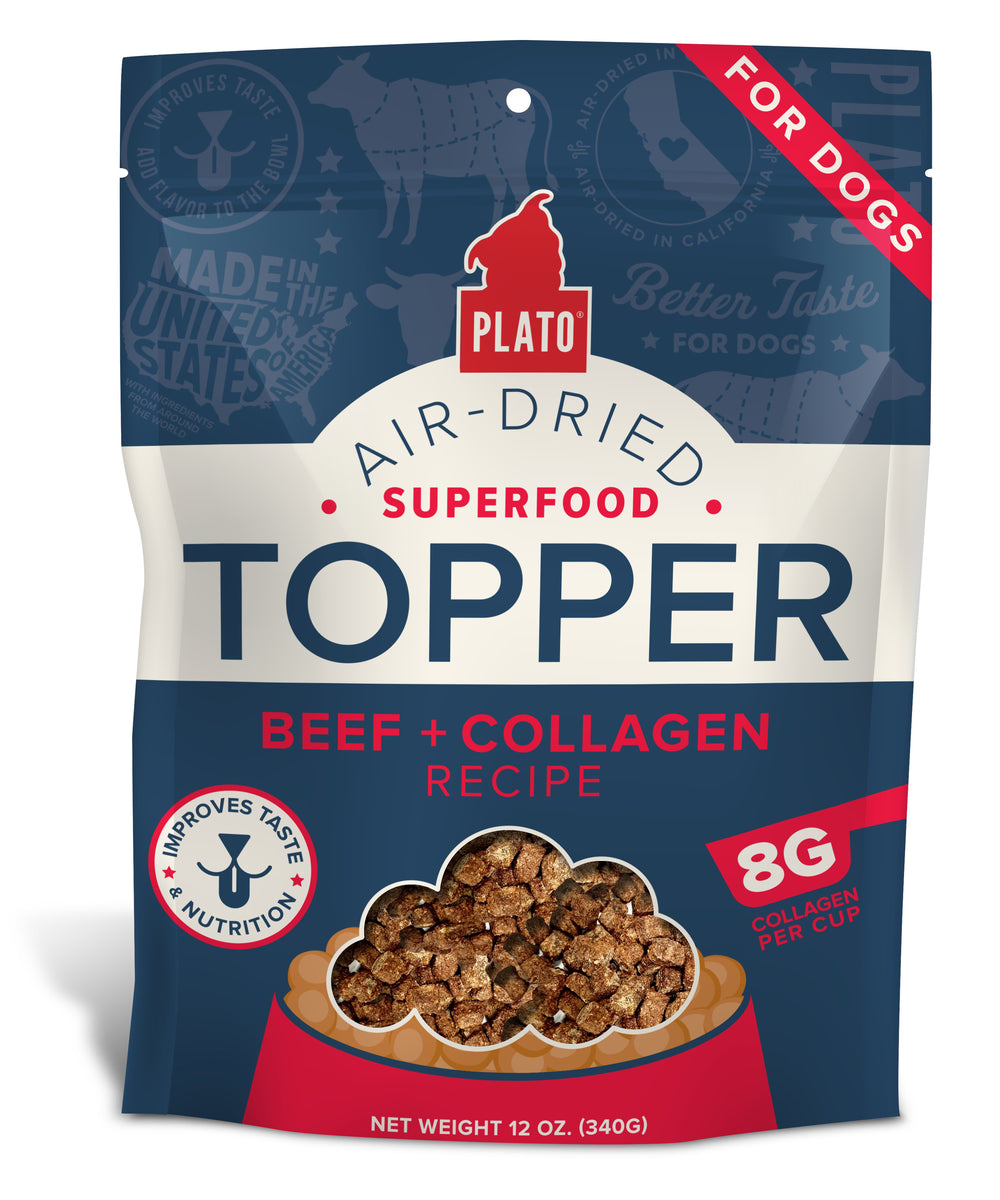 Plato Food Topper Beef & Collagen Recipe 12oz