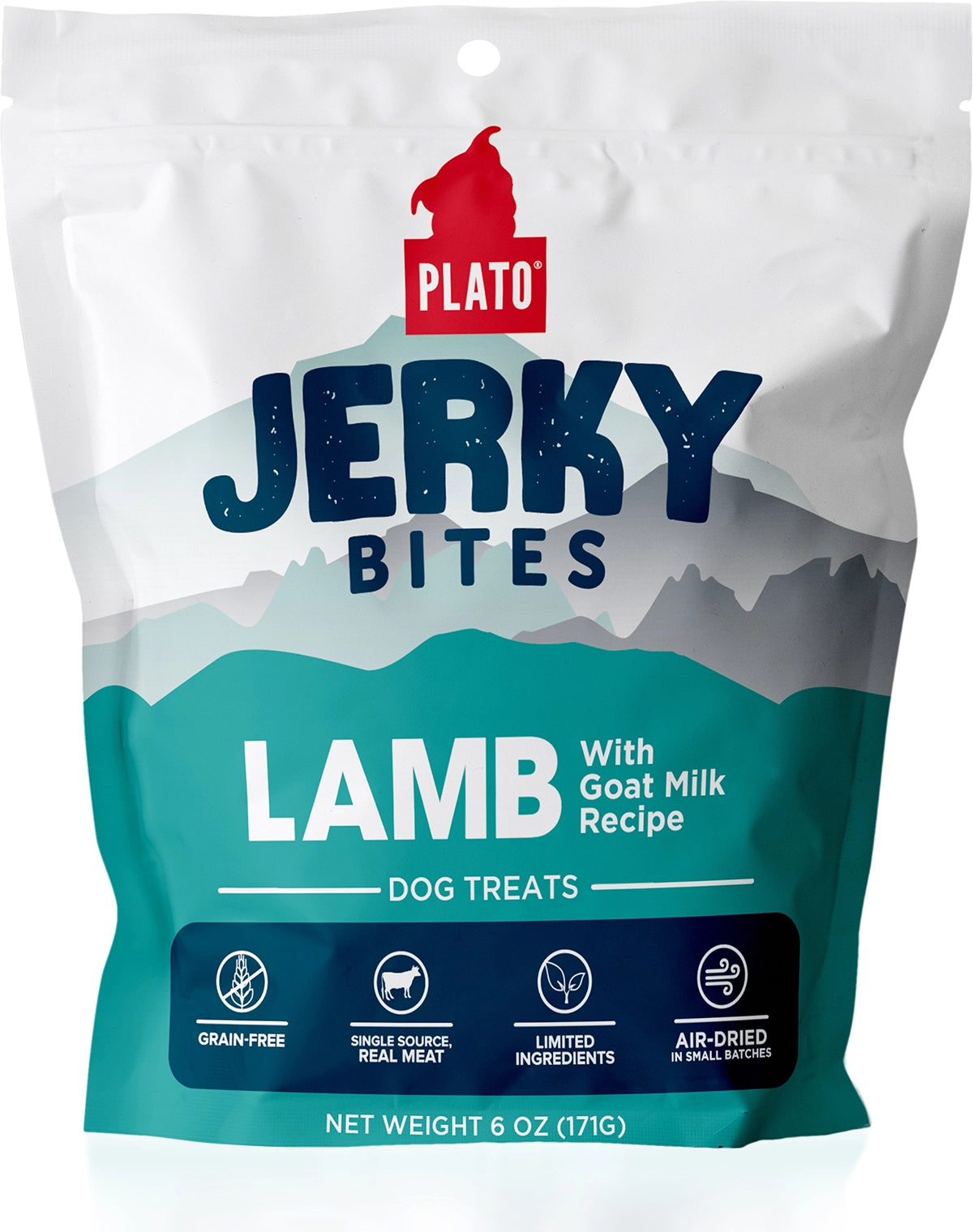 Plato Lamb with Goat Milk Jerky Bites 6oz