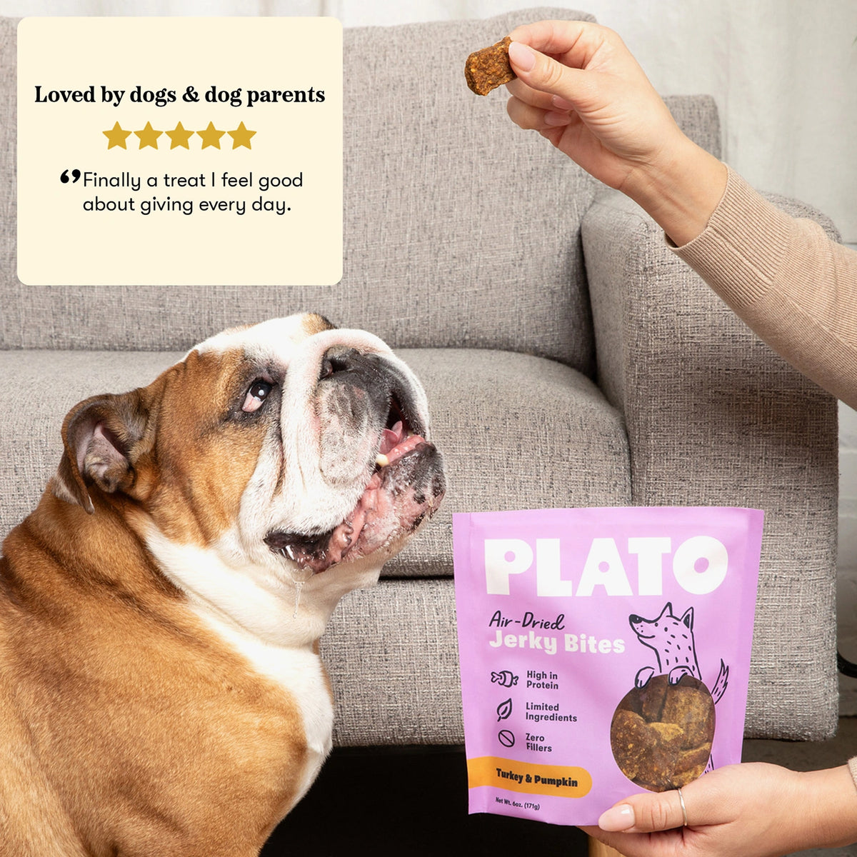 Plato Turkey with Pumpkin Jerky Bites 6oz