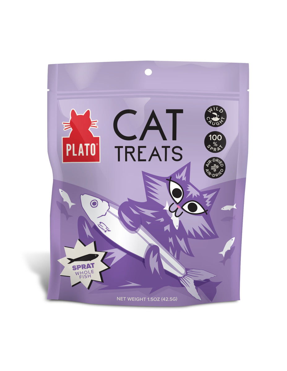 Plato Air-Dried Cat Treats Baltic Sprat 1.5oz