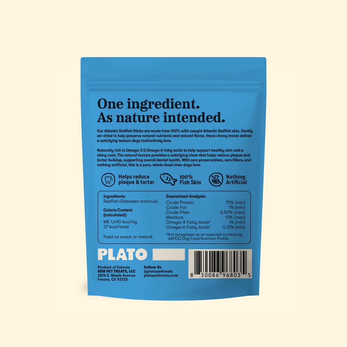 Plato Air Dried Air Dried Atlantic Redfish Sticks 10 Oz