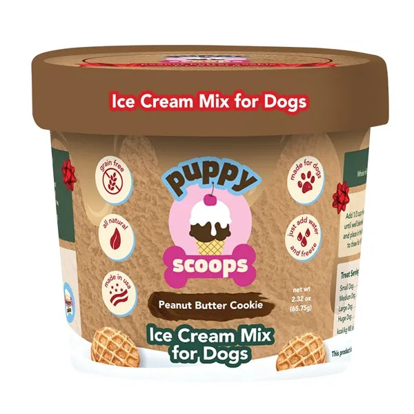 Puppy Cake Puppy Cake Small 8 oz Puppy Scoops Peanut Butter Cookie 2.32oz