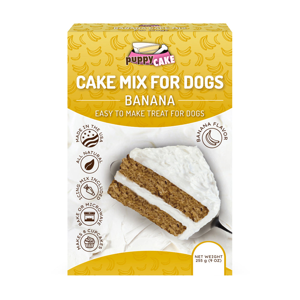 Puppy Cake Mix Banana 9oz