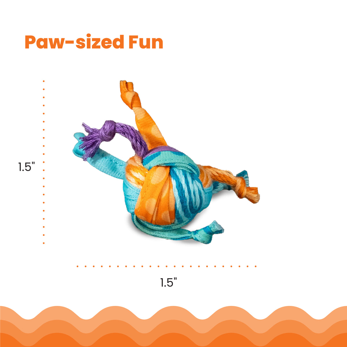 Catstages Tons of Tails Dental Catnip Cat Toy