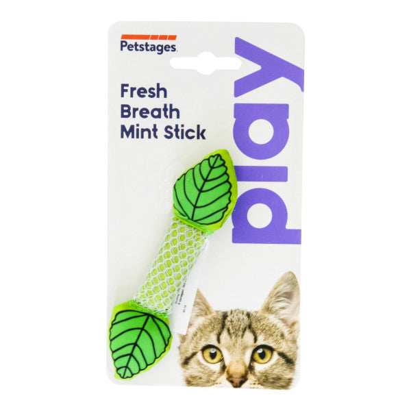 Catstages Fresh Breath Mint Stick Dental Cat Chew Toy