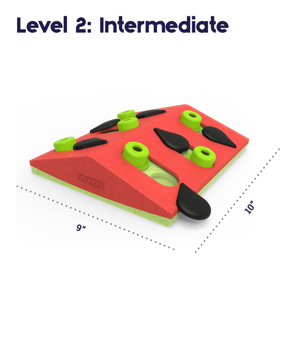 Catstages Melon Madness Puzzle Cat Toy Pink