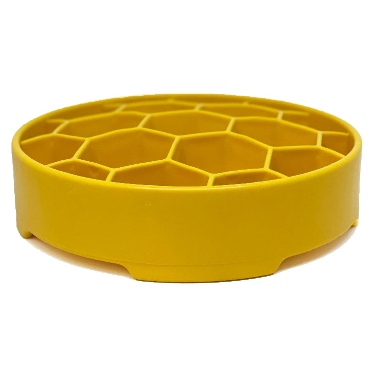 SodaPup Honeycomb eBowl Enrichment Bowl Slow Feeder for Dogs 8"
