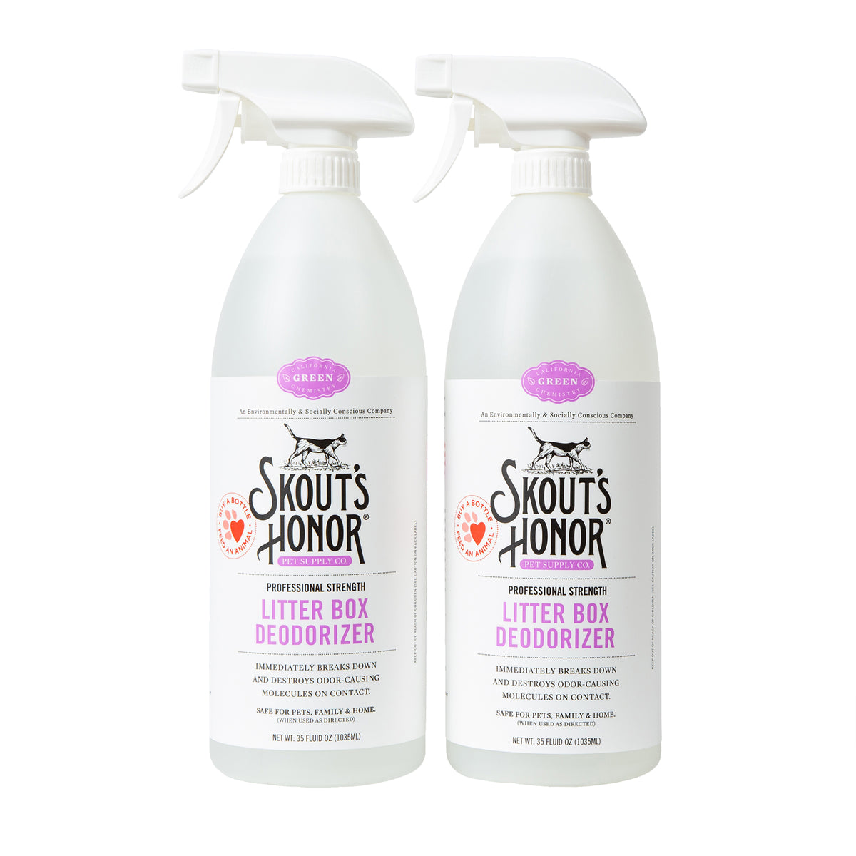 Skout's Honor Litter Box Deodorizer 35 oz