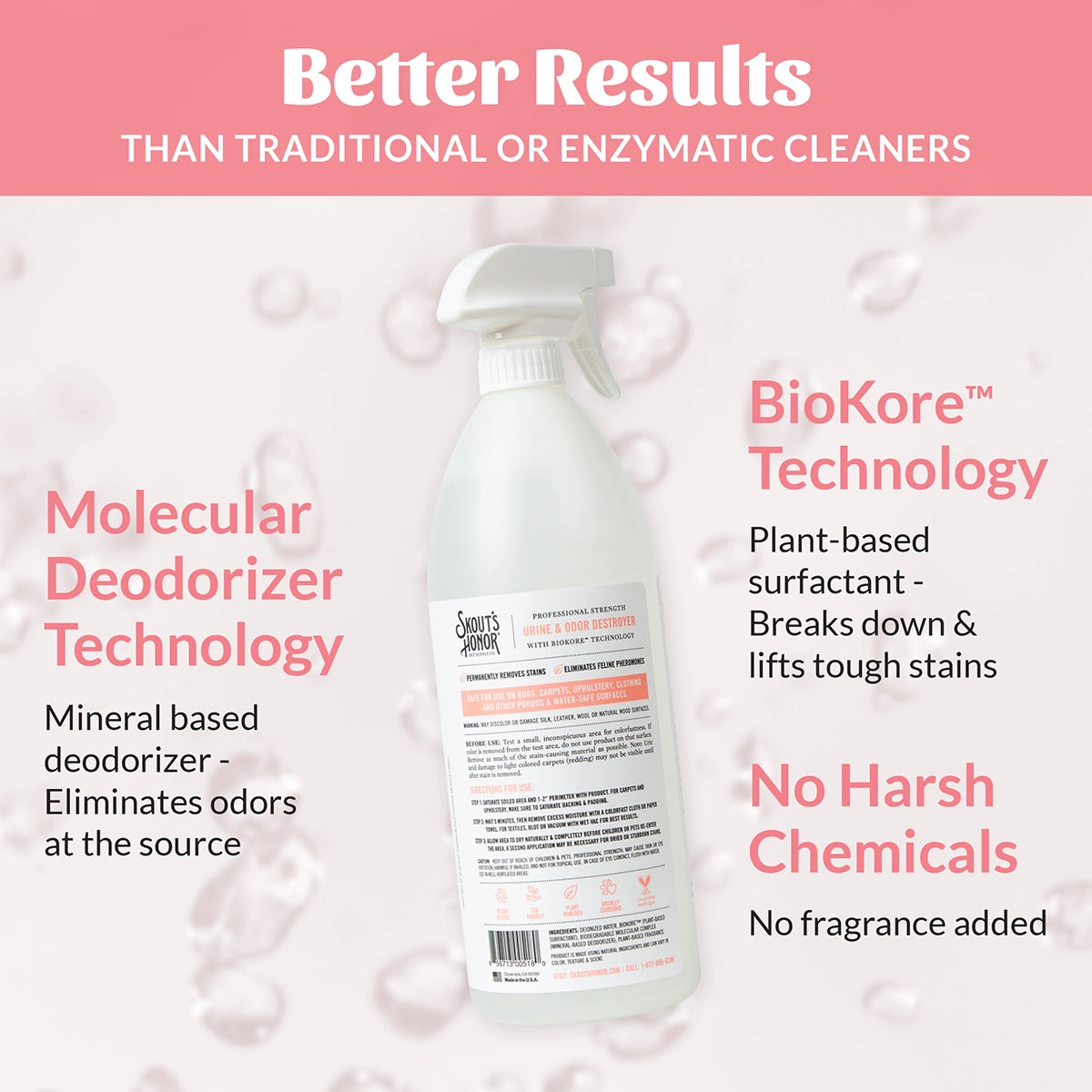 Skout's Honor Urine & Odor Destroyer 35 oz