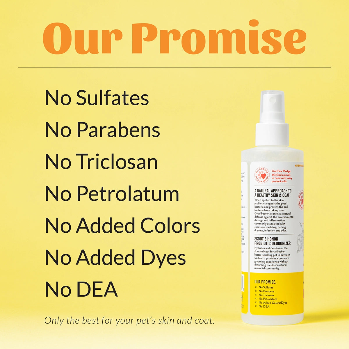 Skout's Honor Probiotic Daily Use Deodorizer Honeysuckle 8 oz