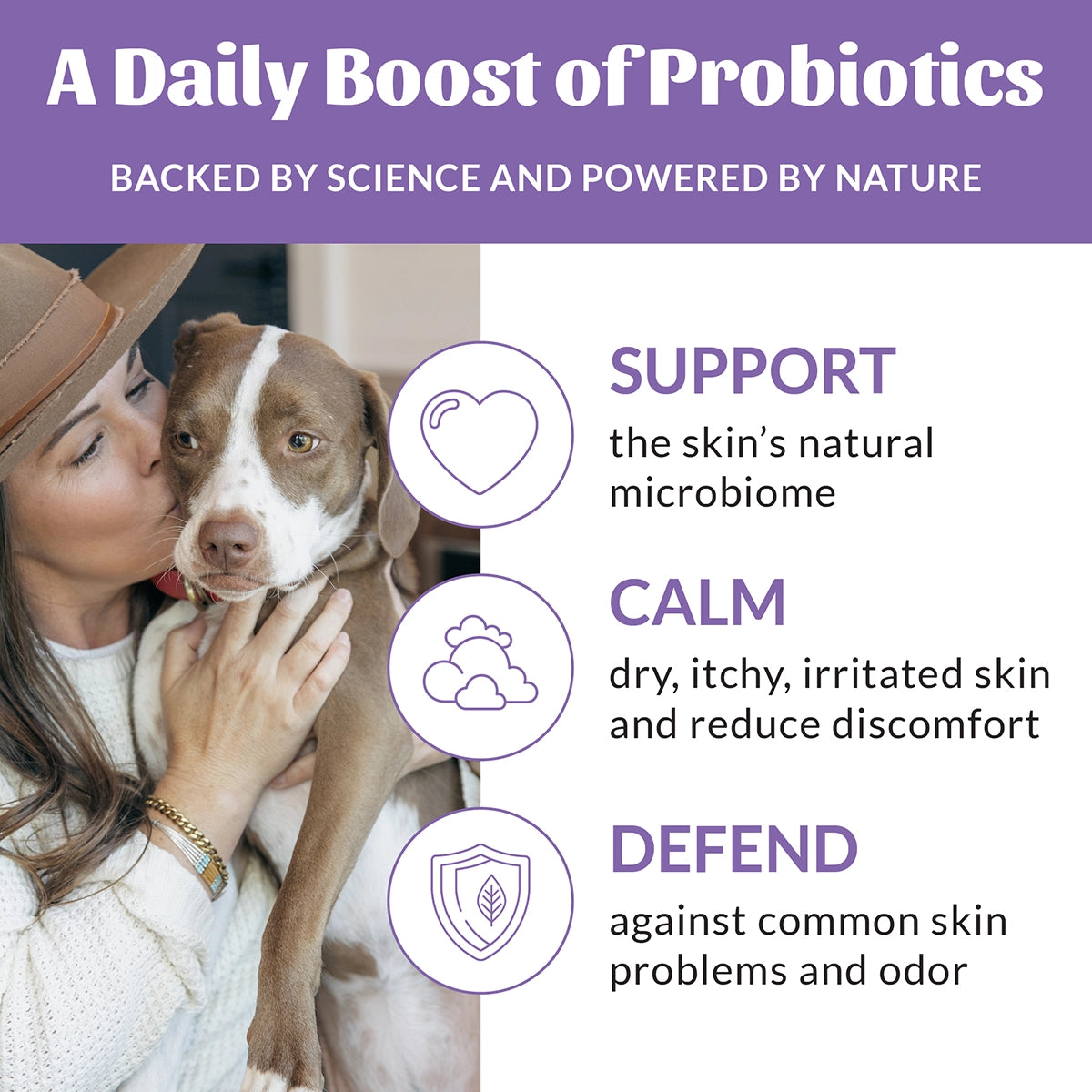 Skout's Honor Probiotic Daily Use Deodorizer Lavender 8oz