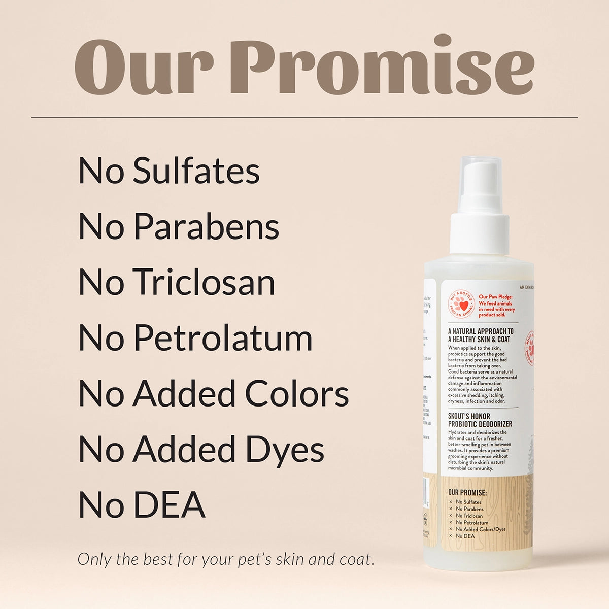 Skout's Honor Probiotic Daily Use Deodorizer Dog of the Woods 8 oz