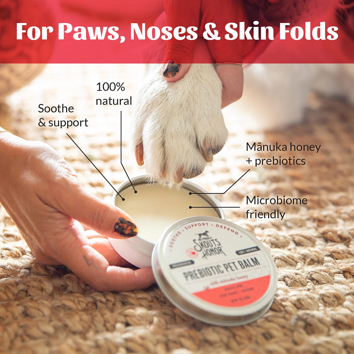 Skout's Honor Prebiotic Pet Balm 2 oz