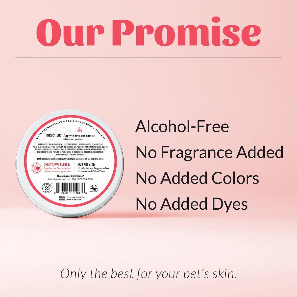 Skout's Honor Prebiotic Pet Balm 2 oz