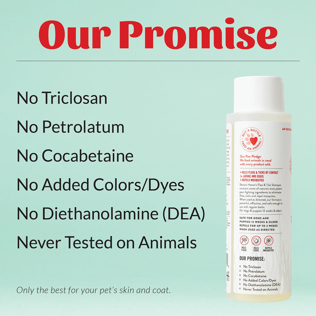 Skout's Honor Flea + Tick Shampoo 16oz