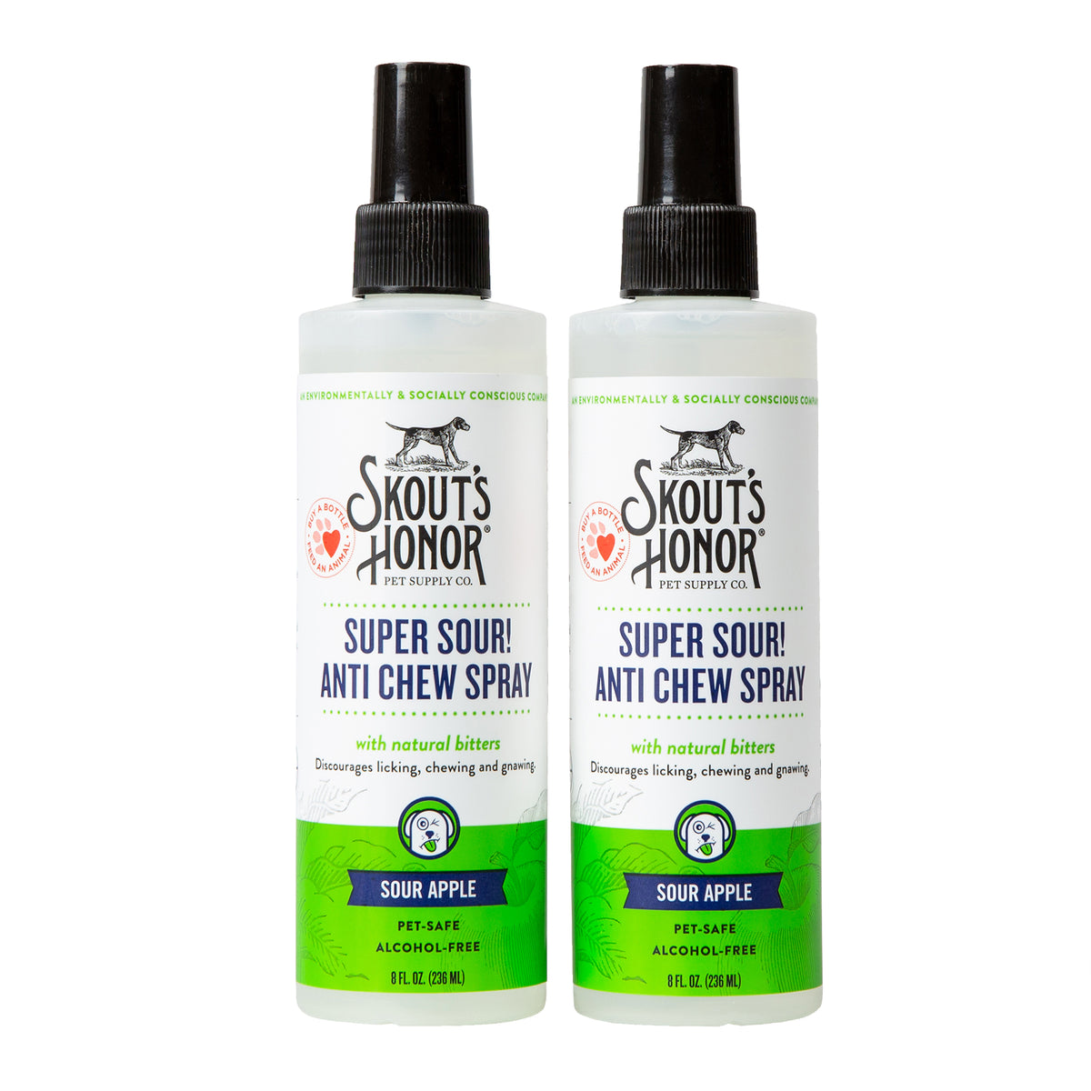 Skout's Honor Super Sour! Anti Chew Spray 8 oz