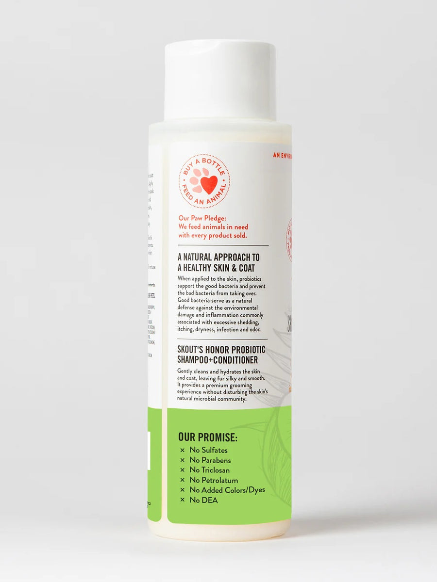 Skout's Honor Probiotic Shampoo + Conditioner Sunkissed Coconut 16oz