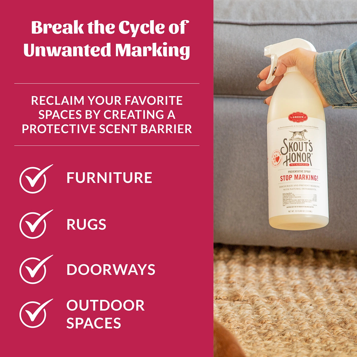 Skout's Honor Stop Marking! Preventative Spray 35oz