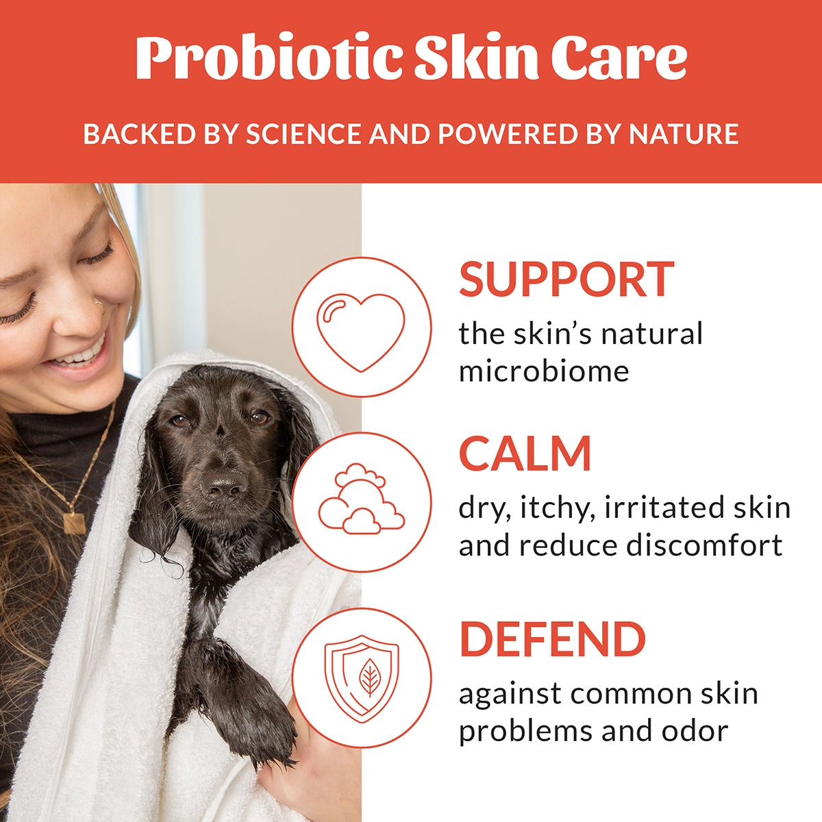 Skout's Honor Probiotic Shampoo + Conditioner Itch Relief 16 oz