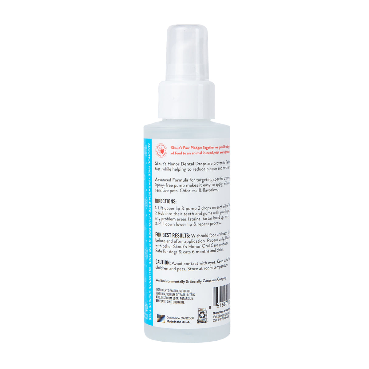 Skout's Honor Advanced Dental Drops 4oz