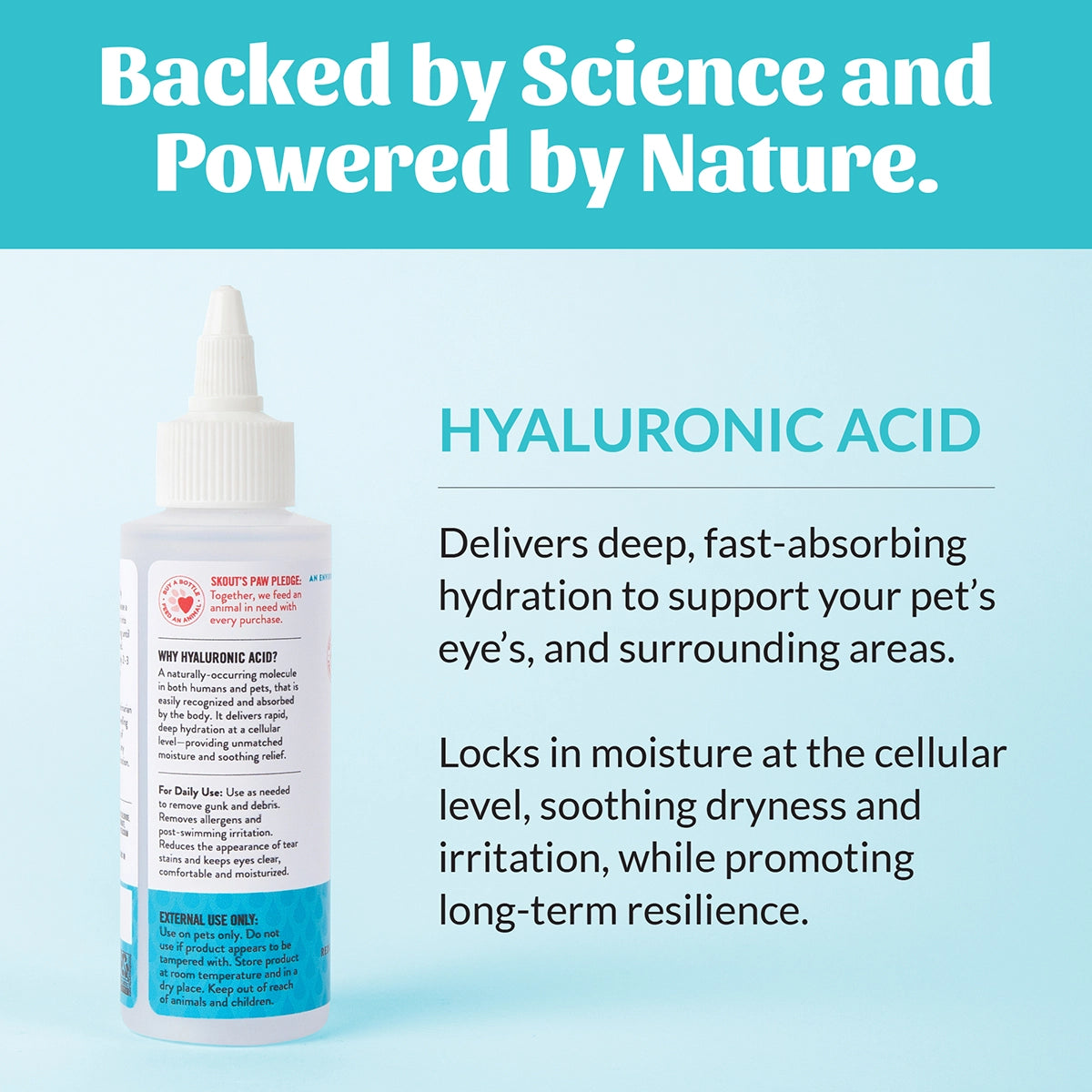 Skout's Honor Hydroclear Eye Wash 4oz