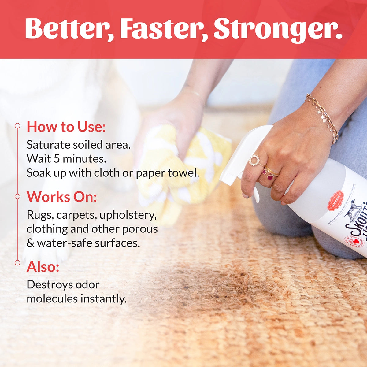 Skout's Honor Severe Mess Stain & Odor - Advanced Formula (Dog) 35oz