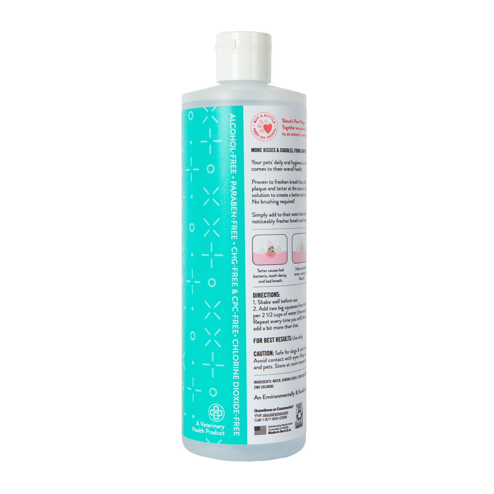 Skout's Honor Fresher Breath Water Additive 16oz