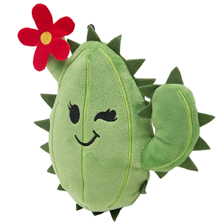SnugArooz Chloe the Cactus Plush Dog Toy 6"