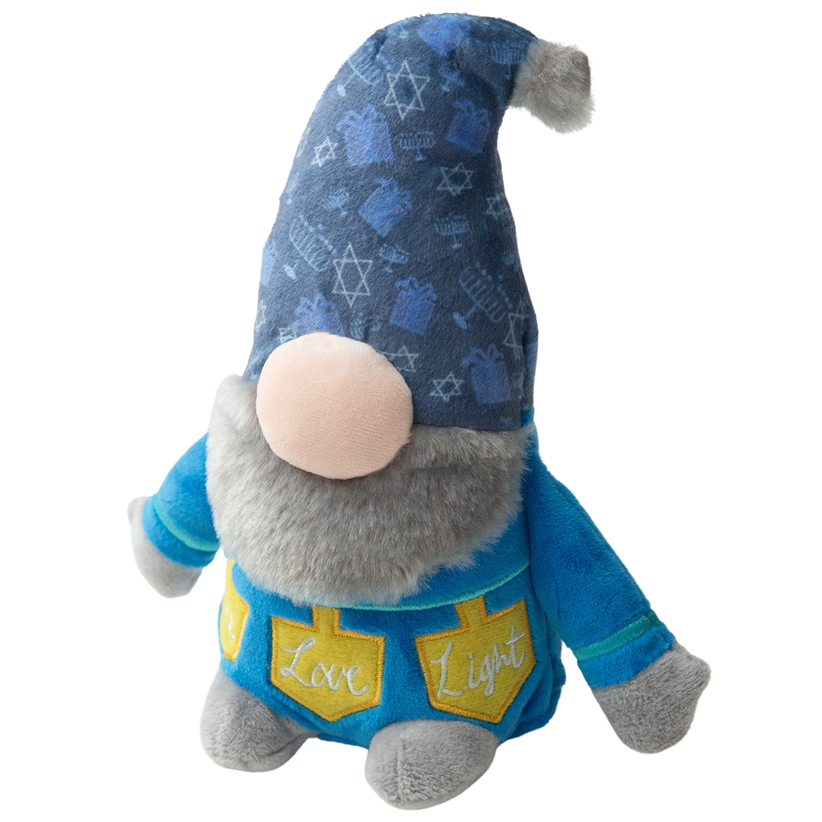 SnugArooz Hanukkah Gnome Dog Toy 10"