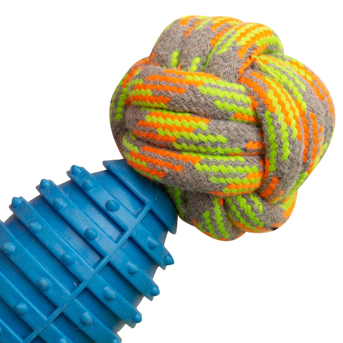SnugArooz Knot Yours Rope Dog Toy Assorted Colors 9"