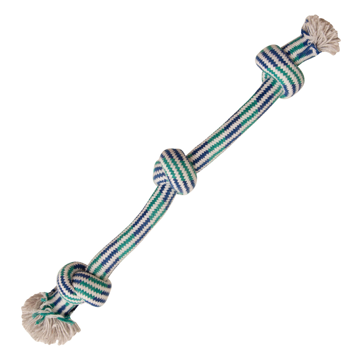 SnugArooz Knotty N' Nice Rope Dog Toy Assorted Colors 16"