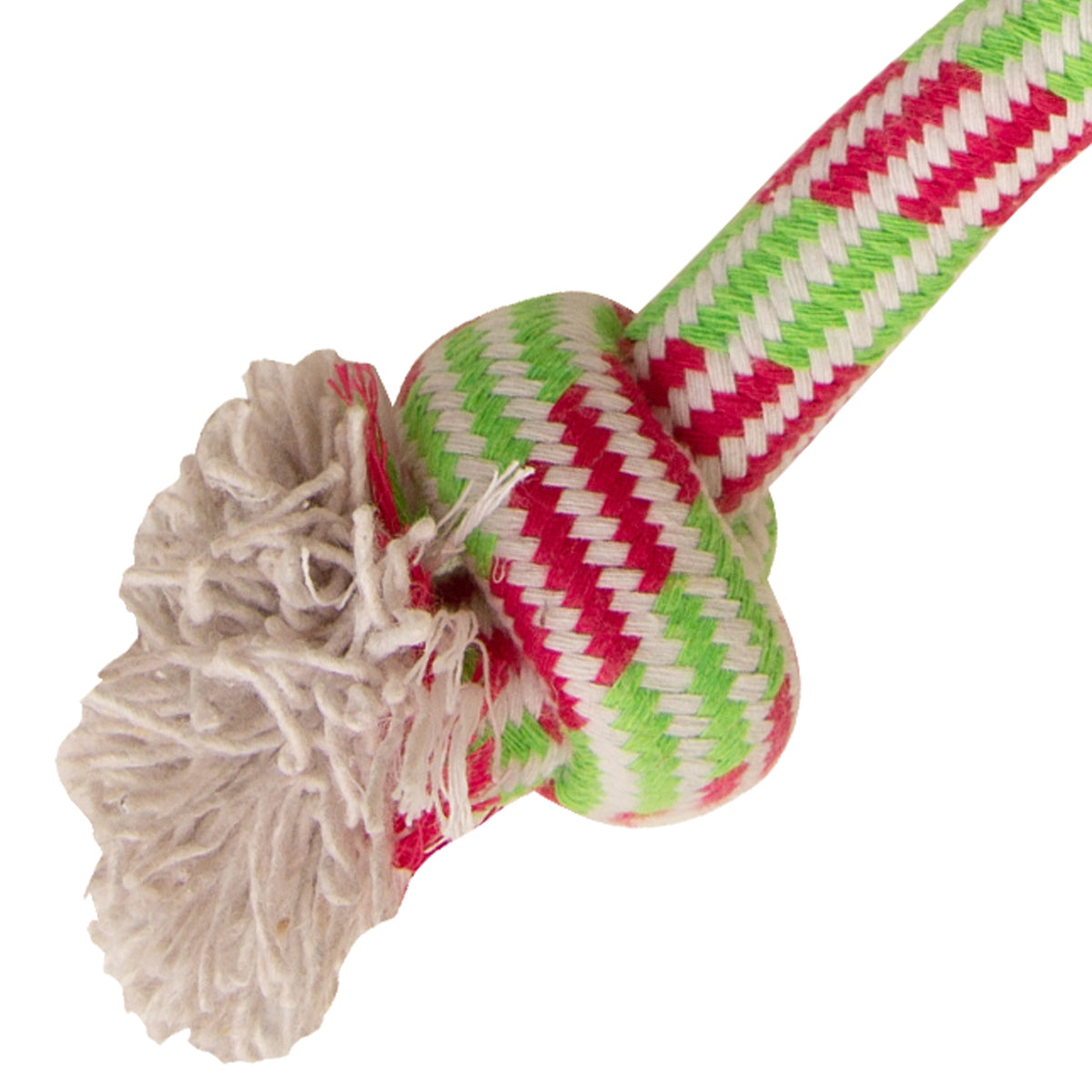 SnugArooz Knotty N' Nice Rope Dog Toy Assorted Colors 16"