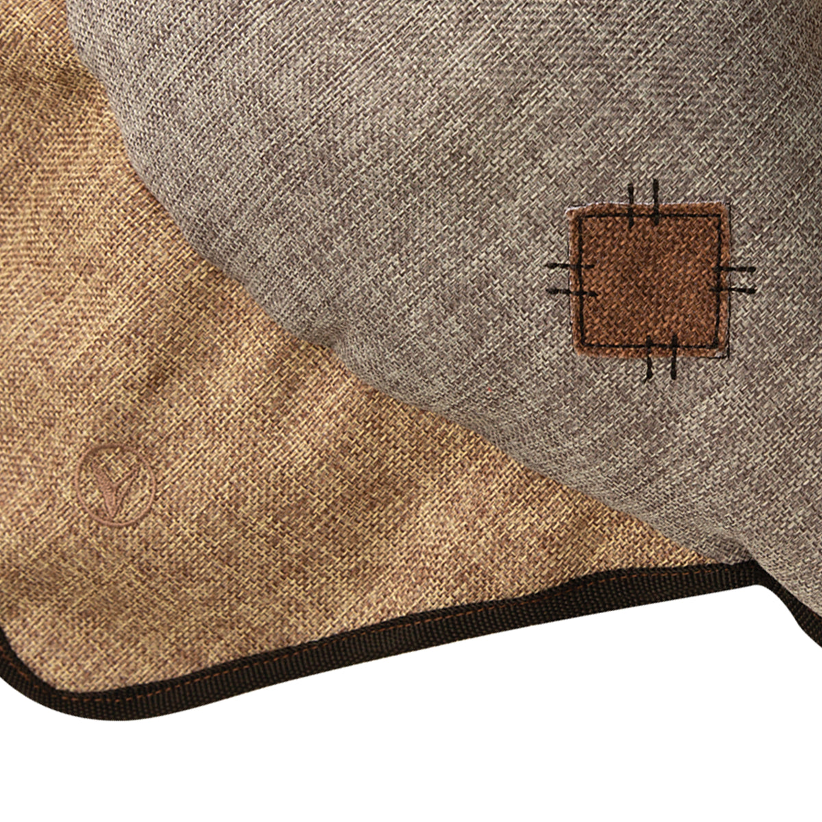 SnugArooz Sally the Stingray w/ Rubber Spikey Ball Plush Dog Toy 21"