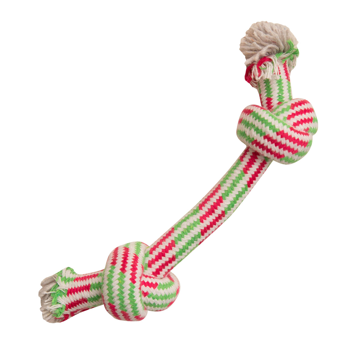 SnugArooz Puppy Fun Rope Dog Toy Assorted Colors 7"