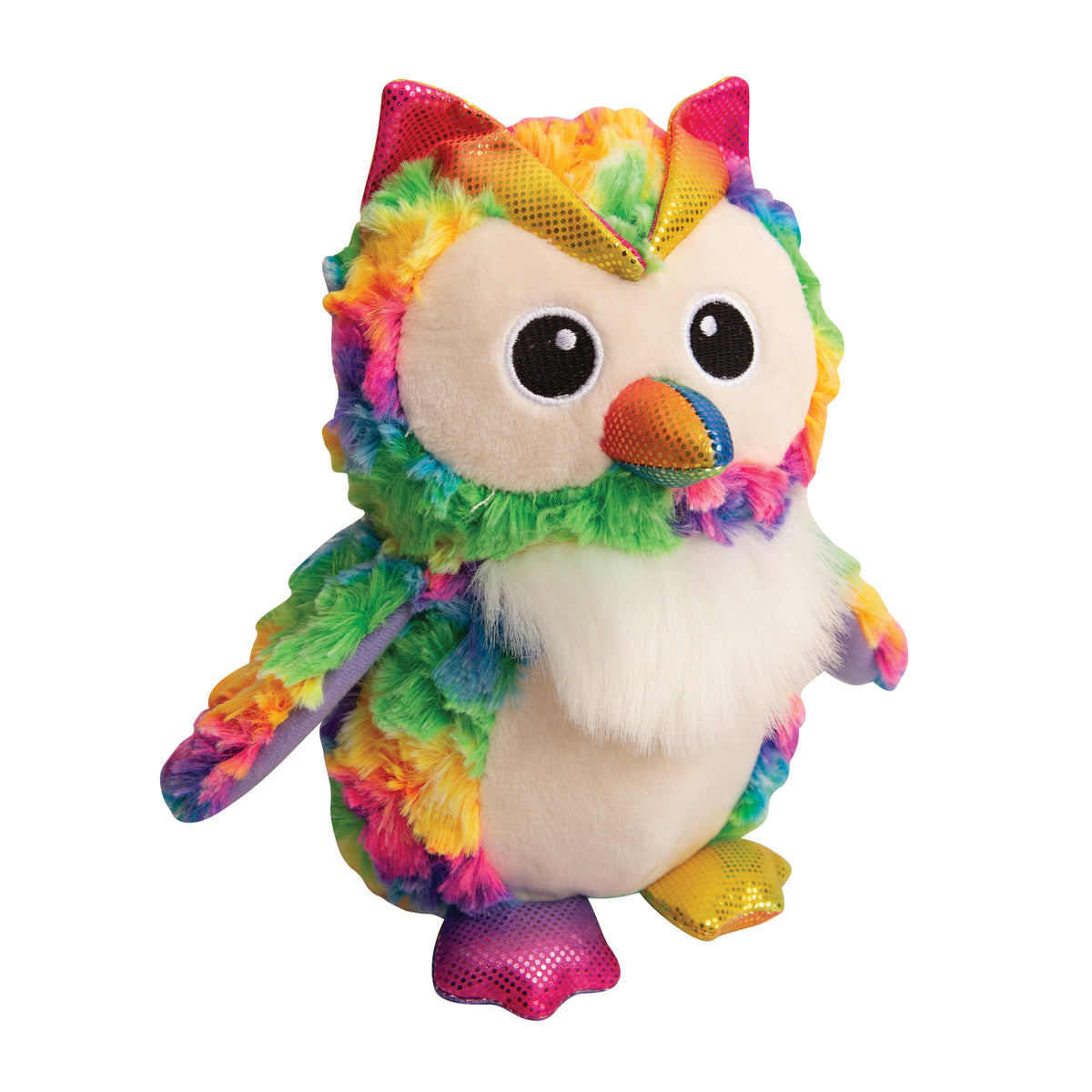 SnugArooz Hootie the Owl Plush Dog Toy 8"