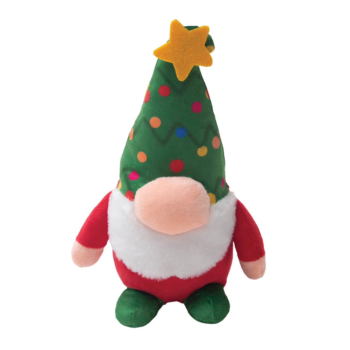 SnugArooz Holmes the Gnome Dog Toy 10"
